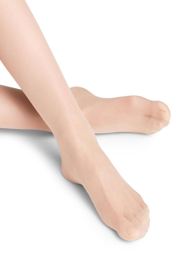 FALKE Women's Seidenglatt 15 Denier Tights, Light Shine, Trendy Casual or Dress, Fine Sheer Transparent, Nylon, Beige (Crystal 4409), S, 1 Pair - Image 2